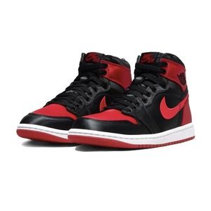 Authentic Nike Women's Air Jordan 1 Retro High OG 'Satin Bred' Shoes FD4810-061